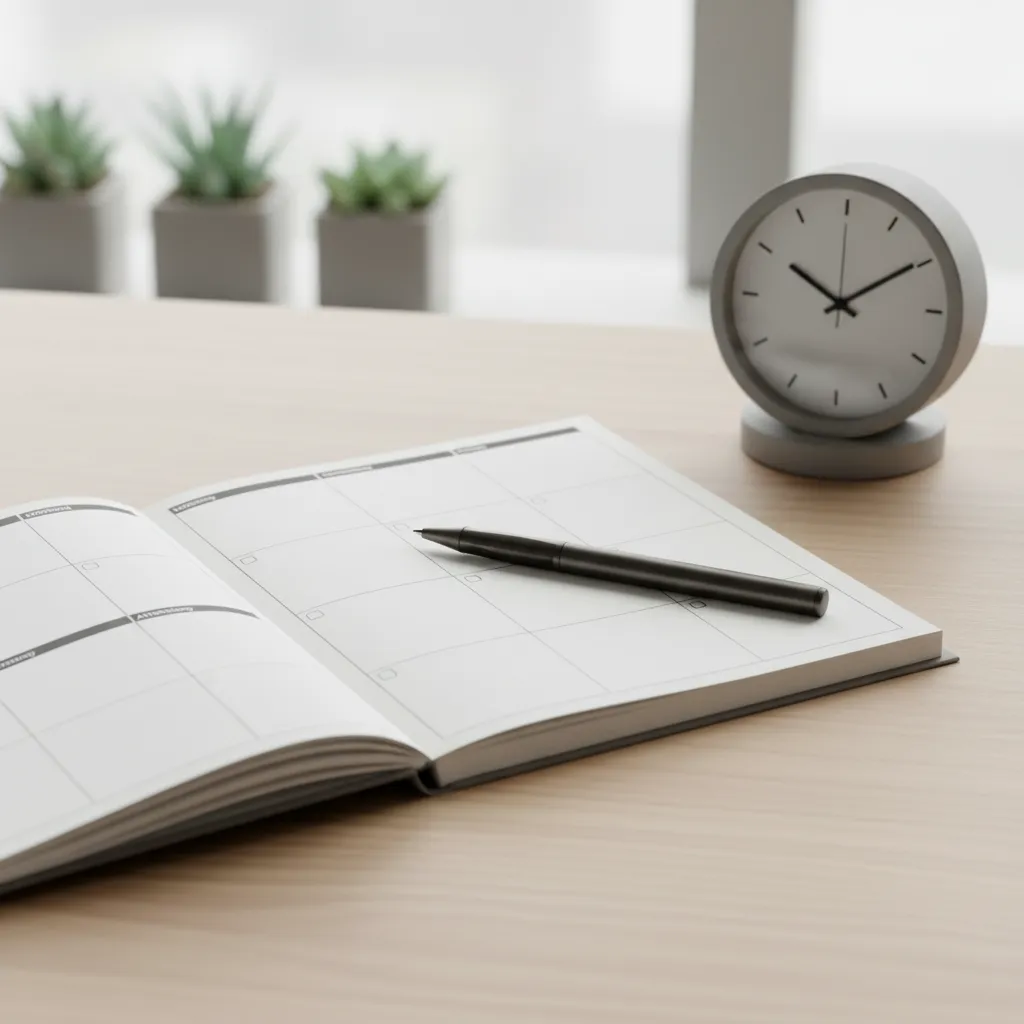 Weekly planning: less mental fatigue, more focus?